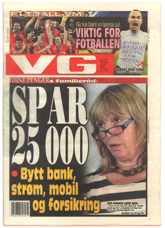 Redusere kostnader: Faksimile: VG
